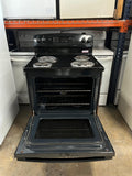 GE Coil Top Stove in Black