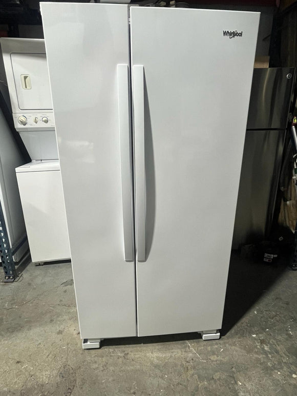 Whirlpool 21.7-cu ft Side-by-Side Refrigerator (White)