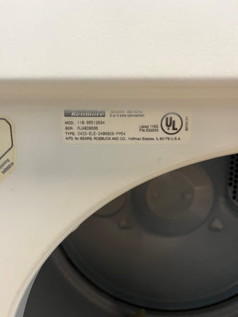 Kenmore Electric Dryer