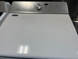 Maytag 8.8 cu. ft. Extra-Large Capacity Gas Dryer And Maytag 28 Inch Top Load Washer