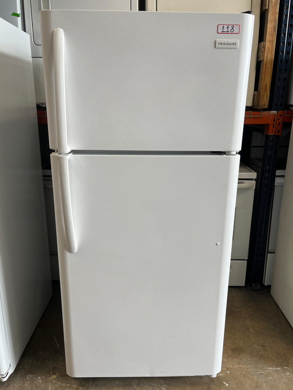 Frigidaire Top Freezer Refrigerator in White