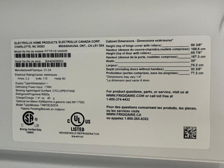 Frigidaire Top-Freezer Refrigerator