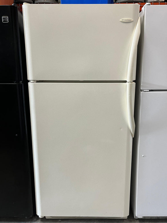 Frigidaire Beige Top Freezer Refrigerator