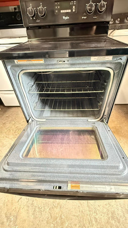 Whrlpool Glass Top Stove in Black