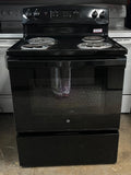 GE Coil Top Stove in Black