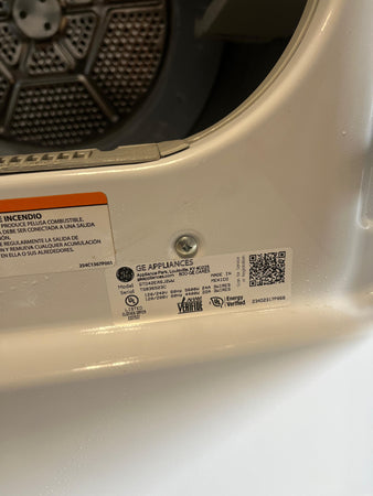 GE® 7.2 Cu. Ft. White Electric Dryer