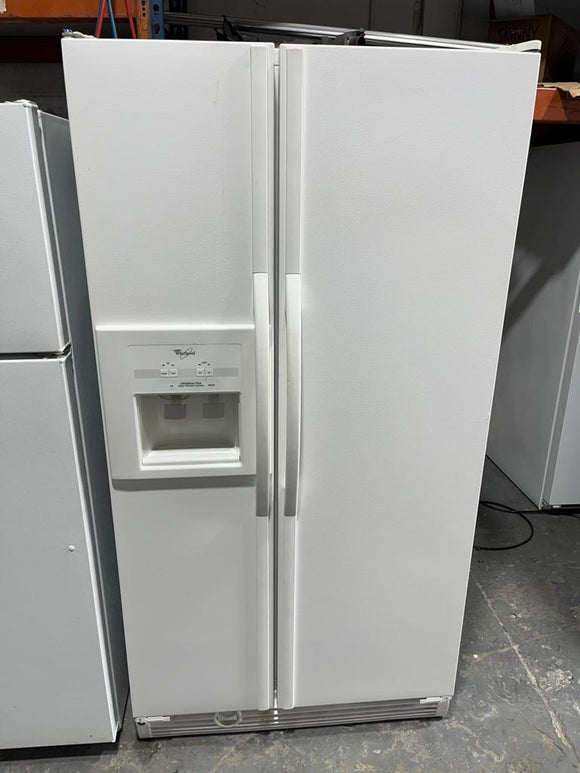Whirlpool Side-by-Side Refrigerator in White
