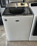 Maytag Smart Top Load Washer with Extra Power - 5.3 cu. ft. And Whirlpool 8.8 cu.ft Top Load HE Electric Dryer with Intuitive Touch Controls, Steam Refresh