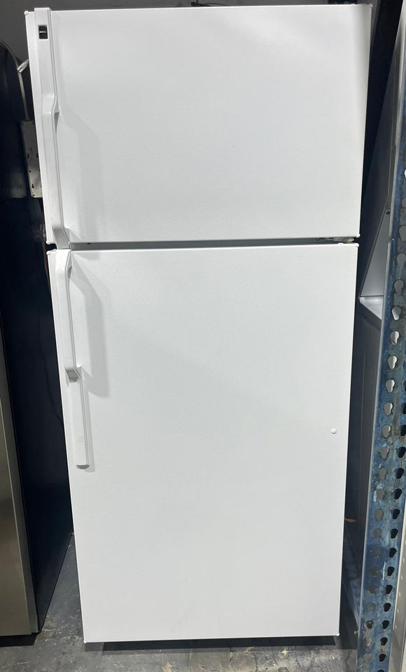 Hot Point 17.5 cu. ft. Top Freezer Refrigerator in White