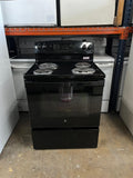 GE Coil Top Stove in Black