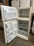 Whirlpool Top Freezer Refrigerator in Off White