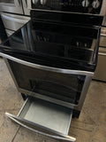 Whirlpool 30 Inch Smooth Top Electric Range in Stainless Steel