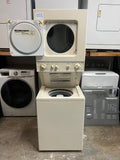Kenmore Beige 24" Stackable Washer & Dryer