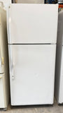 GE Top Freezer Refrigerator in White