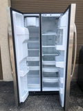 GE Side-by-Side Refrigerator with Ice Maker, Water and Ice Dispenser (Stainless Steel)