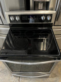 Whirlpool 30 Inch Smooth Top Electric Range in Stainless Steel