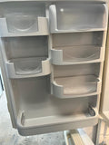 Maytag 18.6 cu. ft. Bottom-Freezer Refrigerator with Electronic Dual Cool System and Spill Catcher Shelves: Bisque