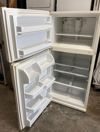 Whirlpool Top Freezer Refrigerator in Off White