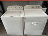 Whirlpool Top Load Washer & Dryer Set