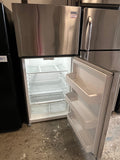 Frigidaire Top Freezer Refrigerator in Stainless Steel