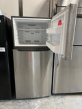 Frigidaire Top Freezer Refrigerator in Stainless Steel