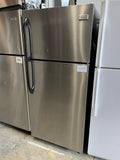 Frigidaire Top Freezer Refrigerator in Stainless Steel