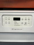Frigidaire 30 Inch Glass Top Electric Range in White