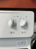 Frigidaire 30 Inch Glass Top Electric Range in White