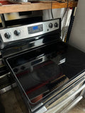 Whirlpool 30 Inch Smooth Top Electric Range in Stainless Steel