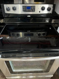 Whirlpool 30 Inch Smooth Top Electric Range in Stainless Steel