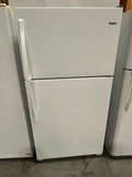Whirlpool Top Freezer Refrigerator in White