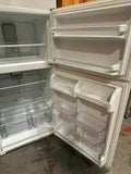 Whirlpool Top Freezer Refrigerator in White