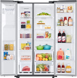 Samsung 36 Inch Freestanding Side by Side Refrigerator with 27.4 Cu. Ft. Total Capacity