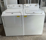 Maytag Atlantis Series 27 Inch Top-Load Washer & 27 Inch Electric Dryer