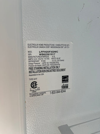 Frigidaire Upright Freezer