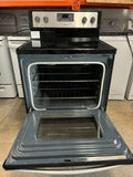 Whirlpool Glass Top Stove in Stainless Steel