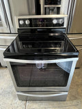 Whirlpool 30 Inch Smooth Top Electric Range in Stainless Steel