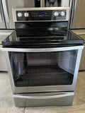 Whirlpool 30 Inch Smooth Top Electric Range in Stainless Steel