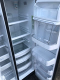 GE Side-by-Side Refrigerator with Ice Maker, Water and Ice Dispenser (Stainless Steel)