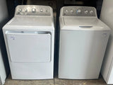GE® ENERGY STAR® 4.6 cu. ft. Capacity Washer And GE® 7.2 cu. ft. Capacity Electric Dryer