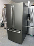 GE French Door 33 Inch Refrigerator in Slate